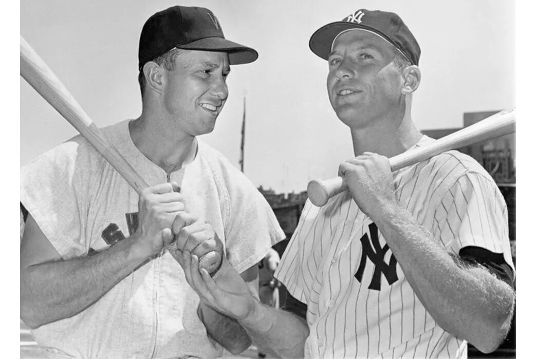   Roy Sievers and Mickey Mantin 59Fifty baseball caps v