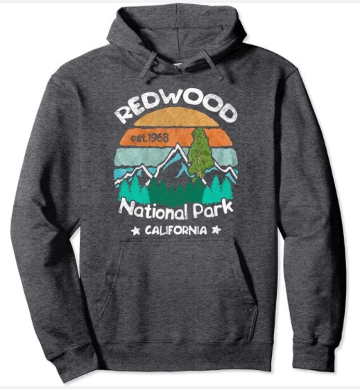 Hoodie with National Hiking Day style