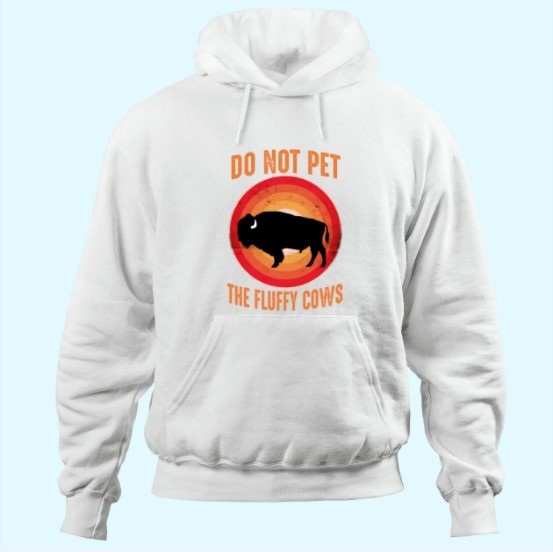 Hoodie with National Bison Day style at Printerval