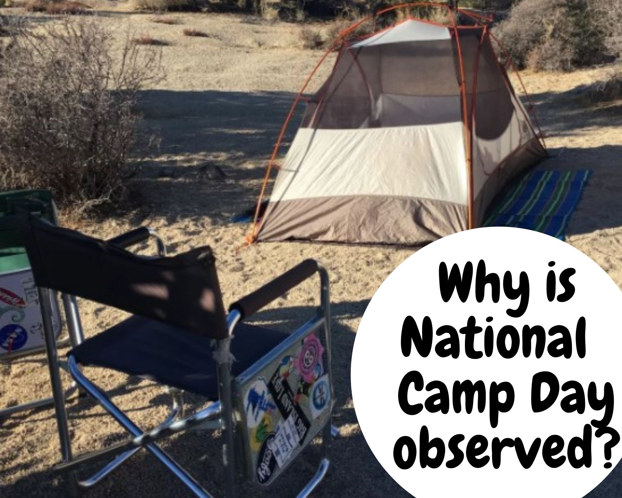 Why is National  Camp Day observed?